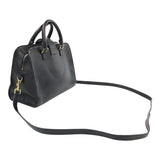 Saint Laurent- Cabas Leather Handbag Black
