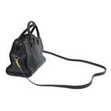 Saint Laurent- Cabas Small Leather Handbag Black