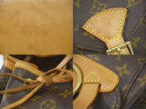 Louis Vuitton Montsouris MM Rucksack Backpack Monogram Brown