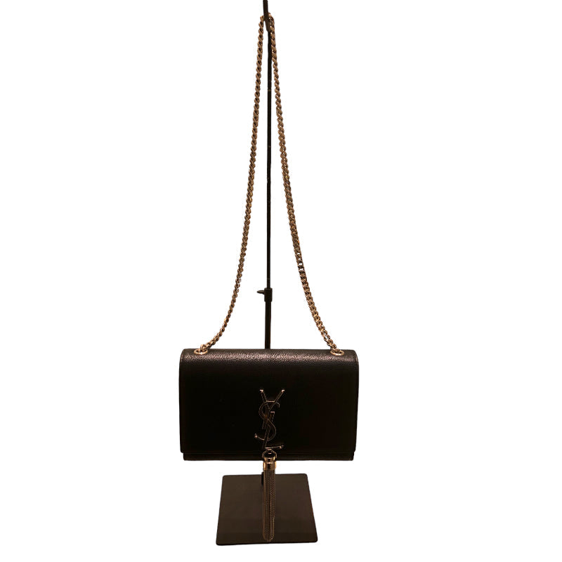 Saint Laurent- Kate Tassel Small Black Shoulder Bag