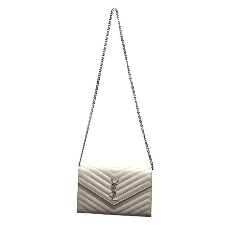 Saint Laurent- Stitch Chain Wallet Shoulder Bag