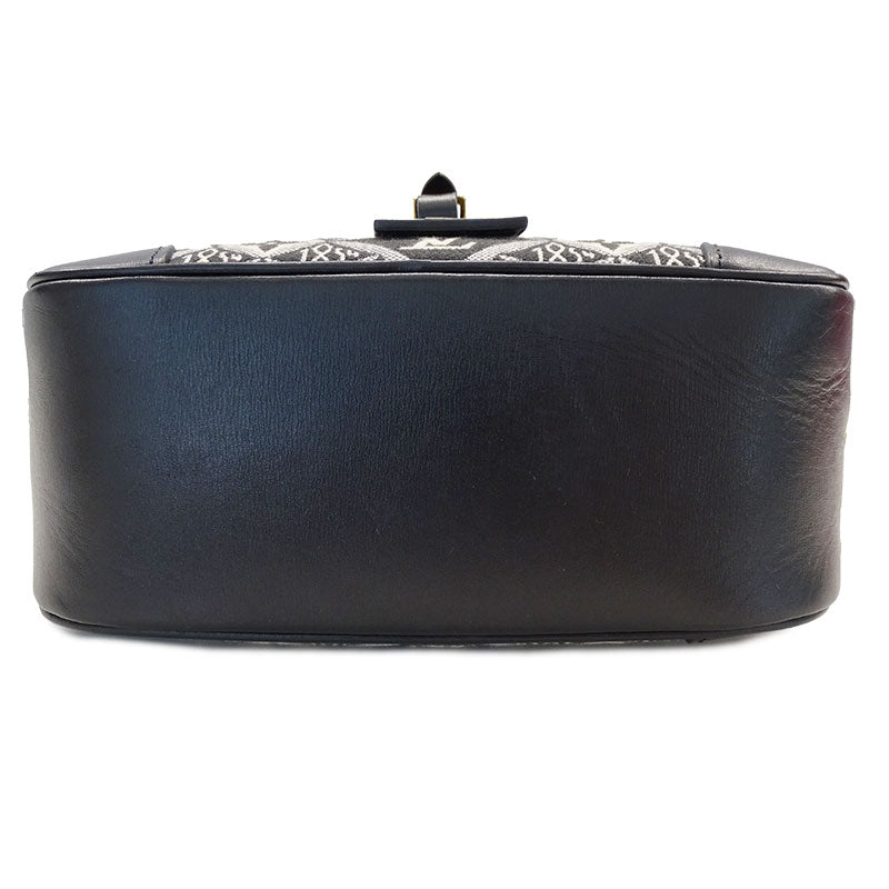 Louis Vuitton Monogram Jacquard Deauville Since 1854 Shoulder Bag Black