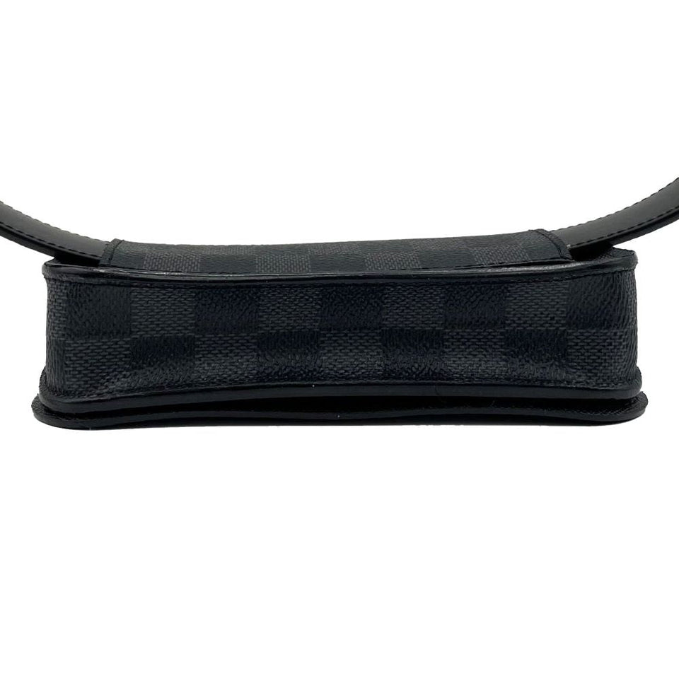 Louis Vuitton Damier Graphite Sun Tulle Pochette Homme Waist Bag Belt Bag
