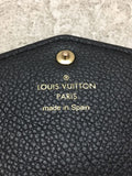 Louis Vuitton Porte Feuille Sala Monogram Emplant Overall Pattern