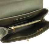 Louis Vuitton Rose Des Vents MM Handbag Calf Leather Black
