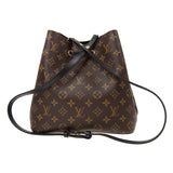 Louis Vuitton NeoNoe Monogram Shoulder Bag Black