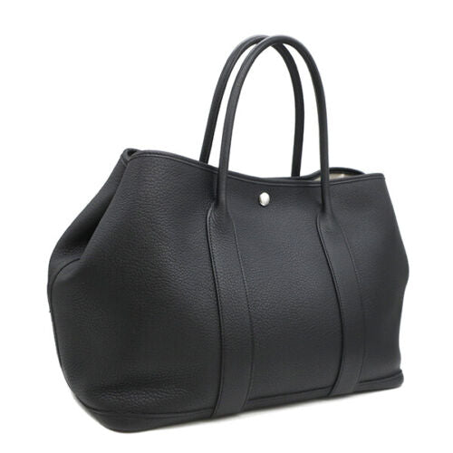 Hermes Garden Party 30 Black Palladium Hardware