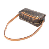 Louis Vuitton Monogram Pochette Cité Brown Handbag