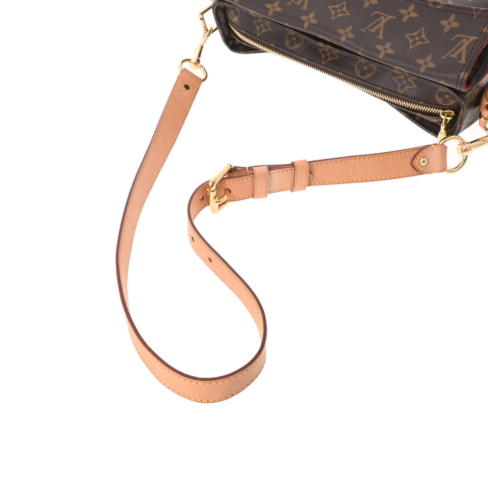 Louis Vuitton Monogram Viva Cite MM Brown Shoulder Bag