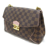 Louis Vuitton Kaisa Clutch Shoulder Bag  Pvc Coated Canvas