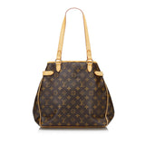 Louis Vuitton Monogram Hippo Piano Tote Bag Brown Leather