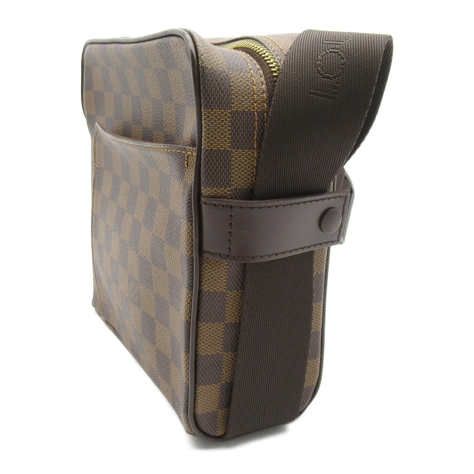 Louis Vuitton Olaf PM Shoulder Bag Pvc Coated Canvas Damier