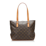 Louis Vuitton Monogram Hippo Piano Tote Bag Brown Leather