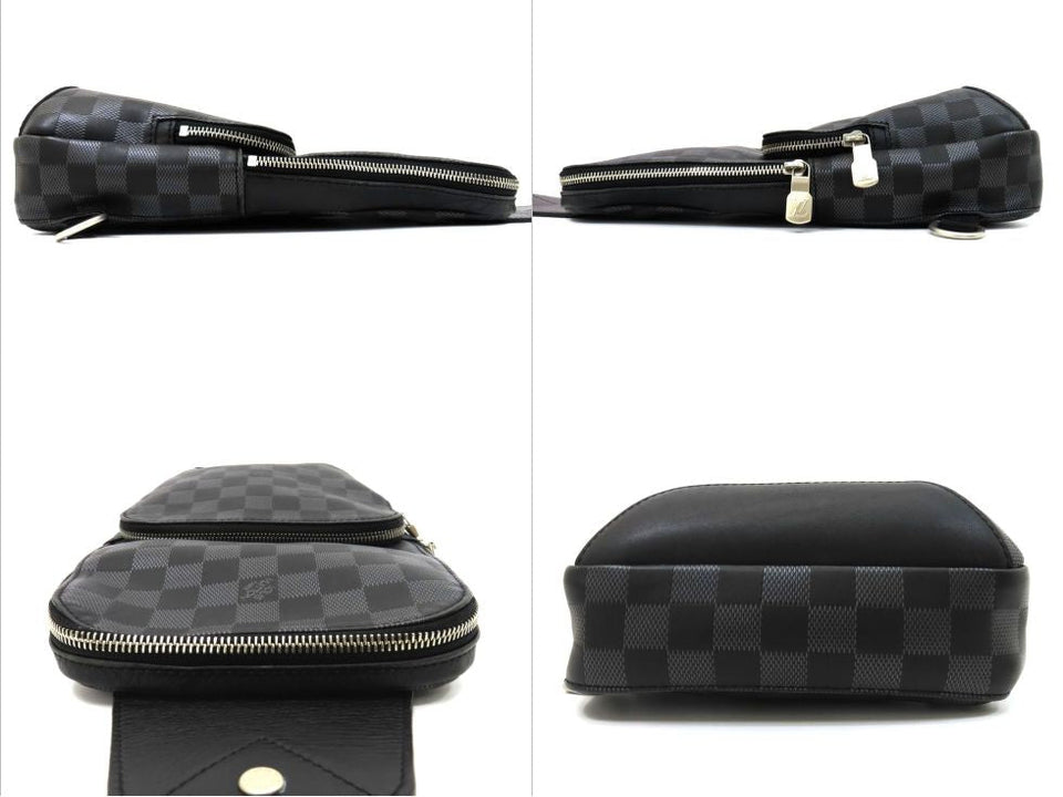 Louis Vuitton Damier Infini Noir Avenue Sling Bag Body Bag