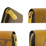 Louis Vuitton Long Wallet Zippy Wallet LV Logo Brown