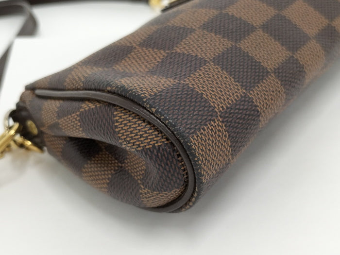 Louis Vuitton Eva 2way Shoulder Bag Chain Bag Damier Ebene