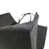 Louis Vuitton Monogram Giant On The Go GM Shoulder Bag 2way Bag Black