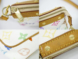 Louis Vuitton Lv Pochette Accessoire Monogram Shoulder Bag White