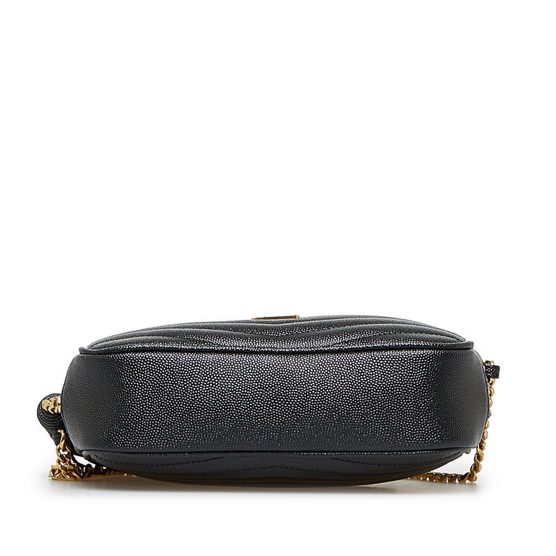 Saint Laurent- Tassel Chain Shoulder Bag Mini Crossbody Bag Black