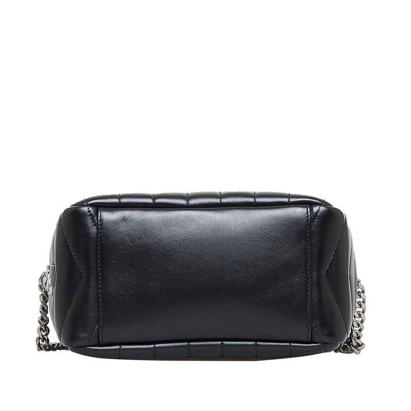 Saint Laurent- Crossbody Chain Shoulder Bag Black