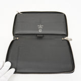 Louis Vuitton Bifold Long Wallet Monogram Eclipse Fragment Zippy Organizer
