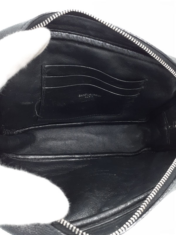 Saint Laurent- Paris Lou Mini Bag Chain Shoulder Bag Black