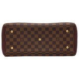 Louis Vuitton Handbag Damier Ebene Normandy Python