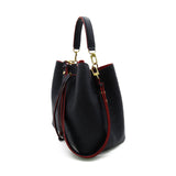 Louis Vuitton Neonoe Shoulder Bag Monogram Implant Marine Rouge