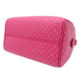 Louis Vuitton Speedy Bandouliere 20 Rose Shoulder Bag Pink