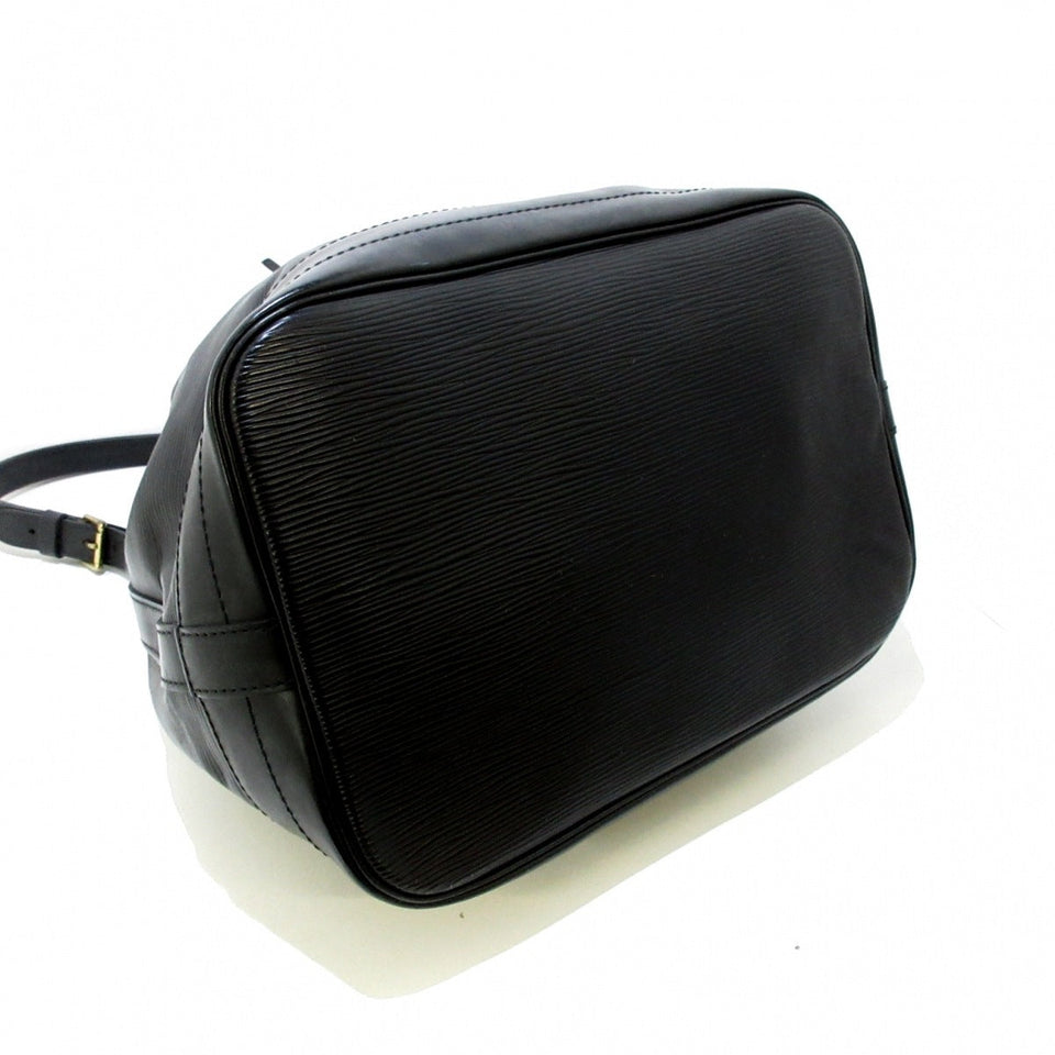 Louis Vuitton Noe Shoulder Bag Noir Leather