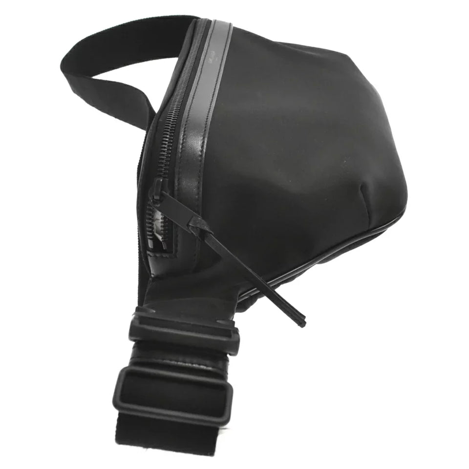 Saint Laurent- Paris Crossbody Bag Shoulder Bag Enamel Zip Black