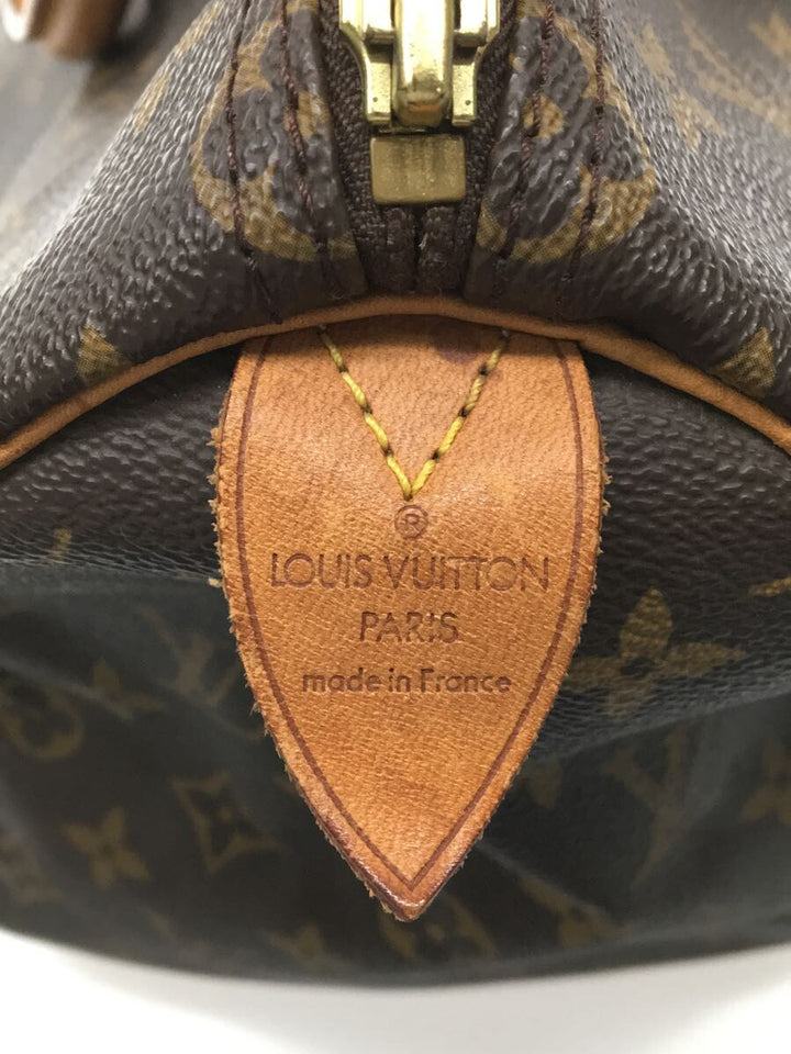 Louis Vuitton Speedy 30 monogram brw pvc