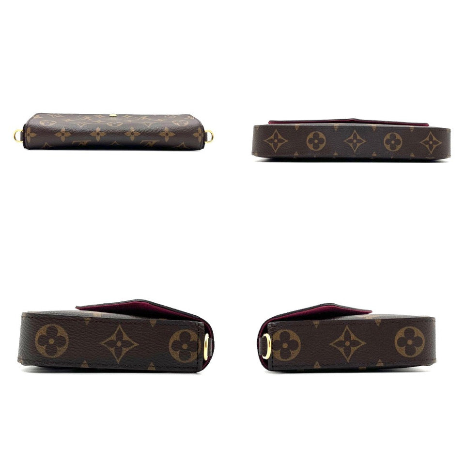 Louis Vuitton Monogram Pochette Felicie Chain Shoulder Bag