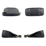 Louis Vuitton 2way Monogram Implant Spontini One Handbag  Black