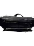 Hermes Steve Buzas Engraved Shoulder Bag Black