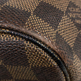 Louis Vuitton Neverfull MM Shoulder Bag Damier Brown