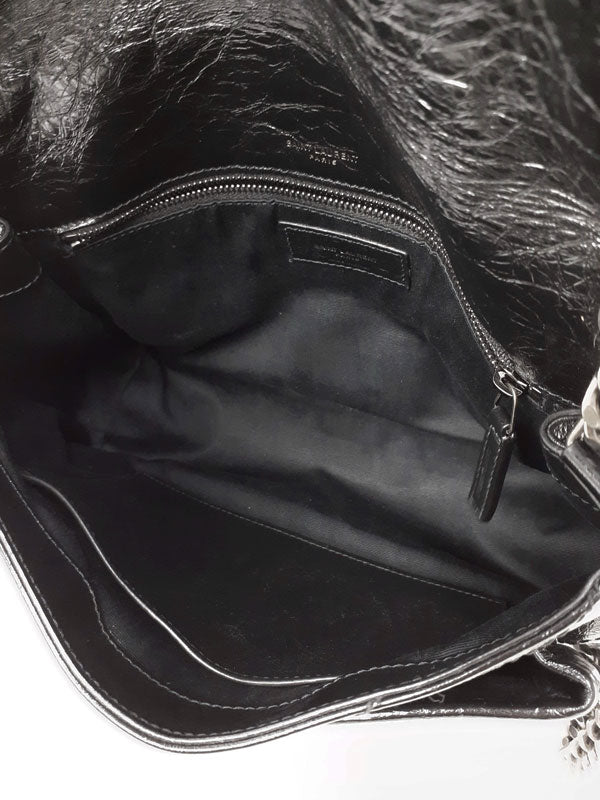 Saint Laurent- Paris Niki Medium Chain Shoulder Bag black
