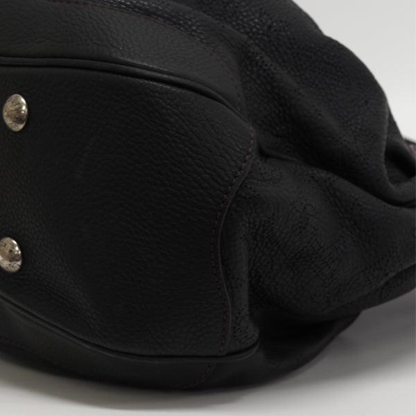 Louis Vuitton Solar PM Mahina Monogram Shoulder Bag Black