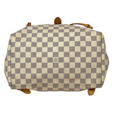 Louis Vuitton Sperone Backpack Daypack Rucksack Damier Azur White