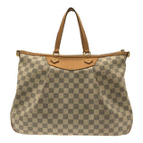 Louis Vuitton Siracusa GM Handbag Azur Damier Azur Canvas