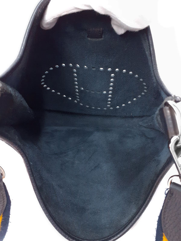 Hermes Evelyn GM 3 Trois Amazon Shoulder Bag Black