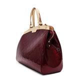 Louis Vuitton Blair MM Shoulder Bag Vernis Leather Rouge Fauvist Red