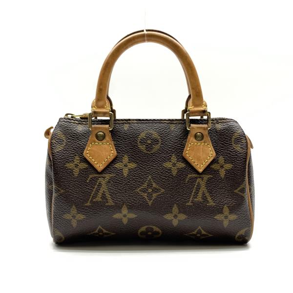 Louis Vuitton Monogram Mini Speedy Handbag Shoulder Bag