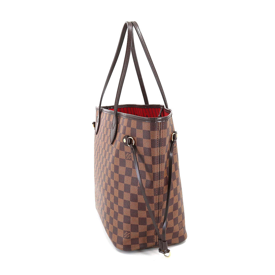 Louis Vuitton Damier Neverfull MM Tote Bag Ebene