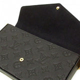 Louis Vuitton Pochette Felicie Wallet Noir Monogram Empreinte Leather