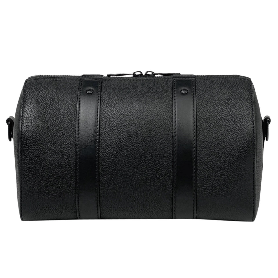 Louis Vuitton City Keepall Damier Distorted Shoulder Bag Leather Noir Black