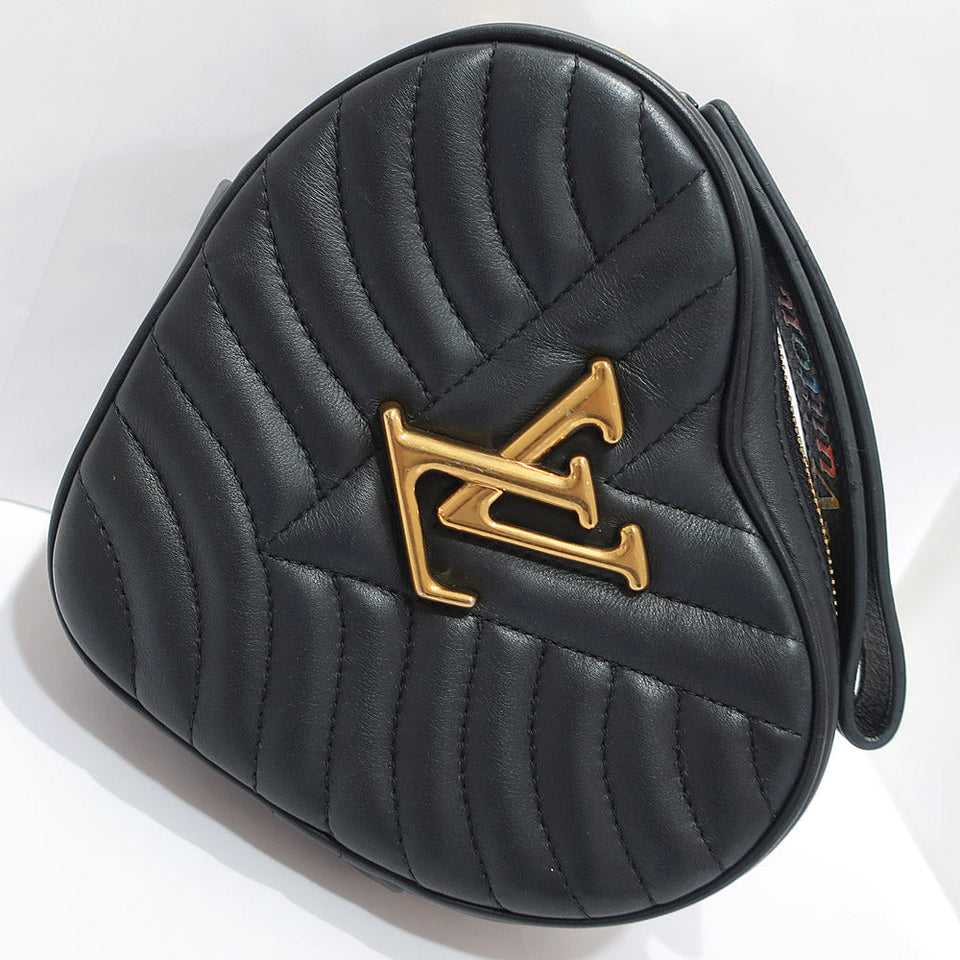 Louis Vuitton Heart Bag New Wave Calf Leather 2way Clutch