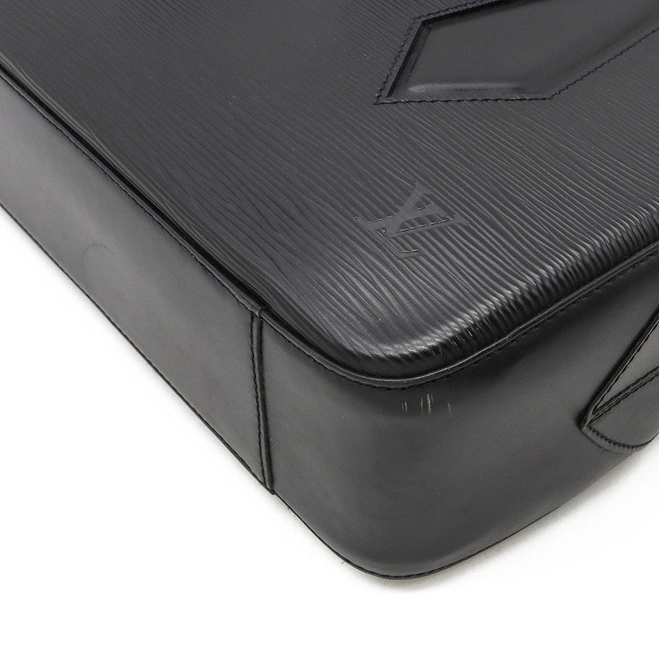 Louis Vuitton Epi Voltaire shoulder bag  Noir black gold hardware