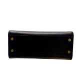Saint Laurent- Small Cabas Black Leather Calf