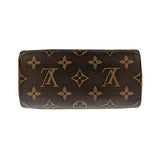 Louis Vuitton Nano Speedy  Monogram Leather Brown